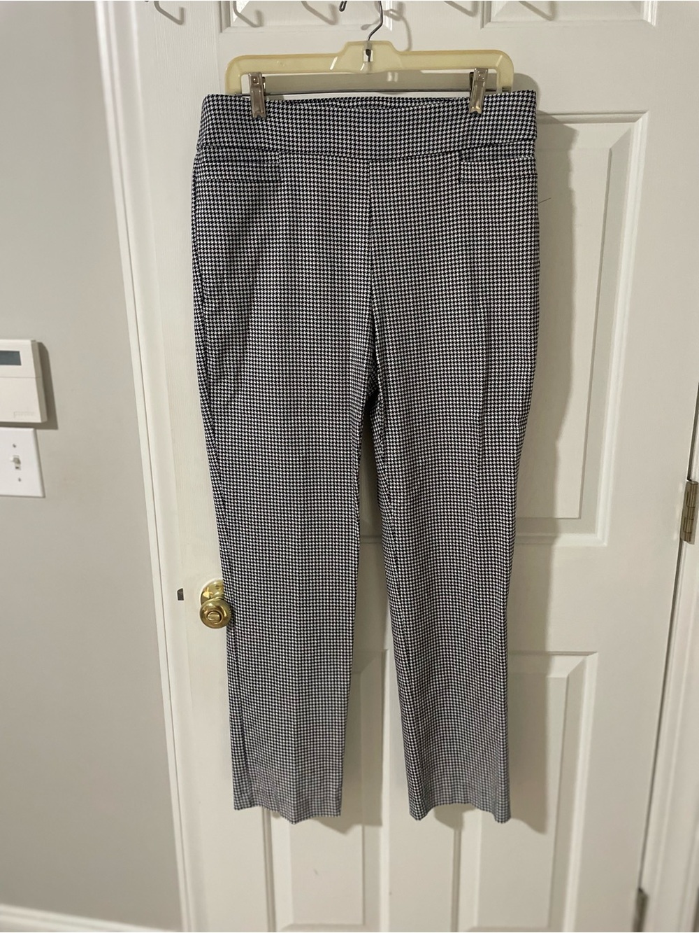Kim rogers 12 stretchy pants houndstooth